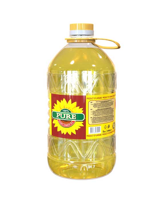 Dầu hướng dương 100 Pure Sunflower Oil - 5.0 Liter