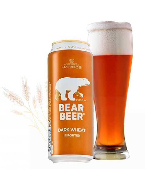 Bia gấu Đức Bear Beer Dark Wheat 5.4 độ