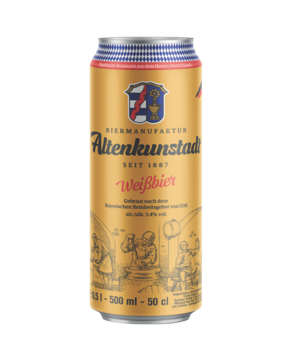 BIA BIERMANUFAKTUR ALTENKUNSTADT WEISSBIER - Bia lúa mì ( bia đục). 